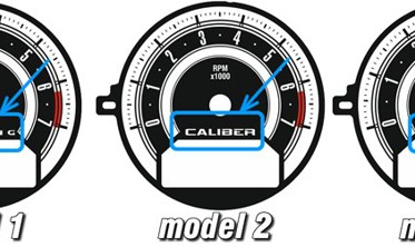 Тюнинговые шкалы приборов Dodge Caliber / Dodge Avenger / Chrysler Sebring фото