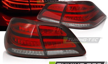 Фонари светодиодные задние Mercedes M-Klasa W166 красно-белые фото