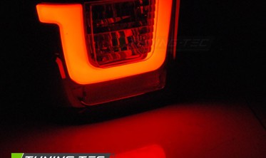 Тюнінгові LED-BAR ліхтарі задні VW T4 red-white фото