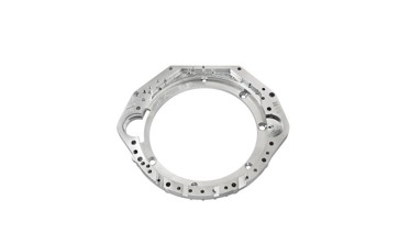 Gearbox adapter plate (перехідна плита) BMW V8 M60 M62 S62 - Audi 01E 2.5 tdi фото