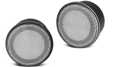 LED повороты передние JEEP WRANGLER JK с дополнительными габаритами фото