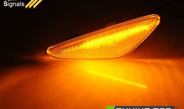 Динамічні LED повороти бічні X5 E70/X6 E71/X3 F25 білі фото