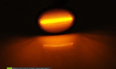 Тонированные LED повороты боковые MINI COOPER R56 / R57 / R58 / R59 тонированные фото