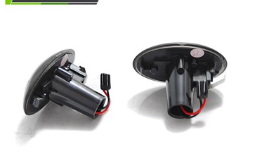 Тонированные LED повороты боковые MINI COOPER R56 / R57 / R58 / R59 тонированные фото