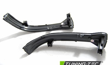 LED повороты боковые в зеркала BMW G30 / G31 / G11 / G12 тонированные фото
