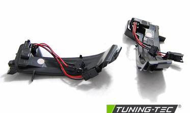 LED повороты боковые в зеркала SKODA KODIAQ / KAROQ тонированные фото