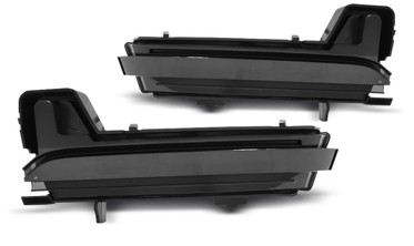 LED повороты боковые в зеркала SKODA KODIAQ / KAROQ тонированные фото