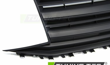 Решітка тюнінгова VW T6 Transporter чорна матова фото