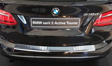 Накладка на бампер із ребрами BMW 2 Active Tourer фото
