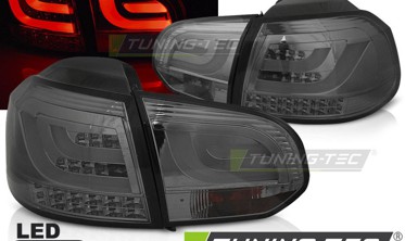 LED фонари задние Volkswagen GOLF 6 2008-2012 тонированные фото