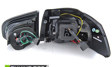 LED фонари задние Volkswagen GOLF 6 2008-2012 тонированные фото