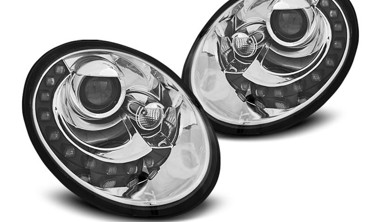 LED фари передні VOLKSWAGEN NEW BEETLE рестайл 2006-2012 фото