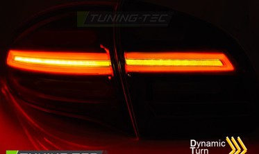 Черные задние диодные фонари PORSCHE CAYENNE 2010-2015 фото