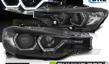 Фари передні BMW F30/F31 LED ANGEL EYES (під ксенон) фото