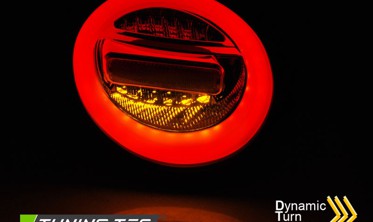 Тоновані ліхтарі задні діодні VW NEW BEETLE з динамічними поворотами фото