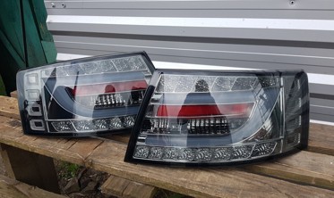 Фонари задние Led Bar AUDI A6 C6 2004-2008 седан фото