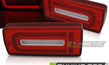 Задние тюнинговые фонари MERCEDES W463 G-CLASS с LED поворотом фото