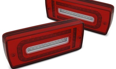 Задні тюнінгові ліхтарі MERCEDES W463 G-CLASS із LED поворотом фото