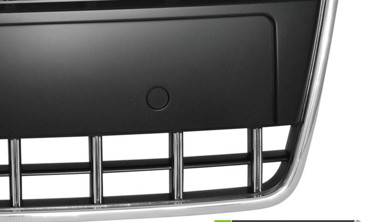 Решетка радиатора тюнинговая AUDI A4 B7 в стиле S8 CHROME BLACK фото
