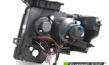 Передні тюнінг фари FORD F150 MK12 З кільцями фото