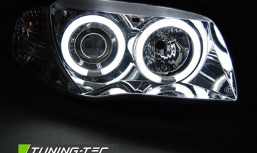 Передні тюнінгові фари BMW 1 E87, E81, E82, E88 ANGEL EYES CCFL фото