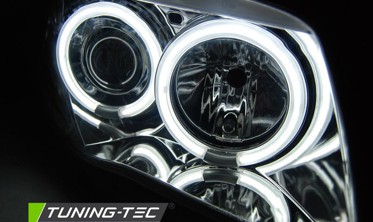 Передні тюнінгові фари BMW 1 E87, E81, E82, E88 ANGEL EYES CCFL фото