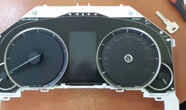 Шкала-замінник миль на кілометри Lexus RX 450 H, RX 350, NX 300H фото