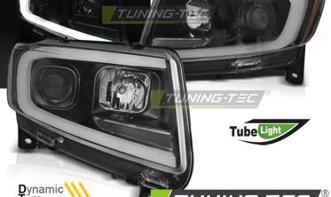 Фары передние CHRYSLER JEEP GRAND CHEROKEE WK2 со светодиодами фото