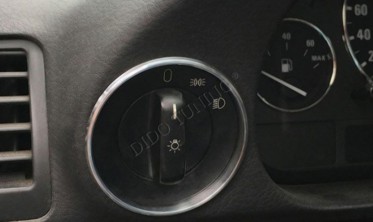 Кільця на перемикачі світла BMW E38 (матові) фото