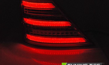 тюнинговые задние фонари MERCEDES S-class W221 в стиле W222 фото