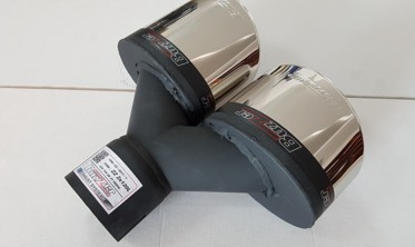 Насадка подвійна Buzzer ZZ2x120L (ліва) фото