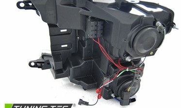 Передние тюнинговые фары FORD F150 MK13 (динамический led поворот) фото