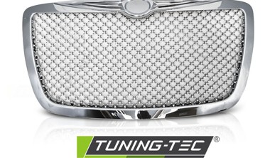Тюнінгова решітка в стилі Bentley для Chrysler 300C хром фото