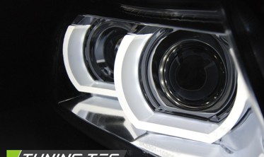 Фари передні BMW 3 E90 / E91 рестайлінг з 3D ангельськими вічками фото