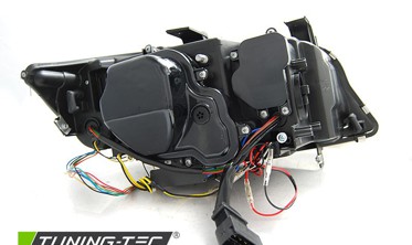 Фари передні BMW 3 E90 / E91 рестайлінг з 3D ангельськими вічками фото