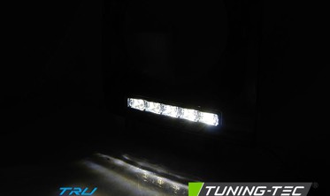 Рамки передніх фар з DRL Mercedes G W461, W463 2001-2012 чорний глянець фото