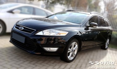 Накладка на бампер із загином Ford Mondeo MK4 Turnier фото