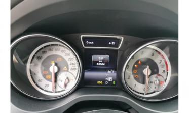 Шкала-замінник миль на кілометри Mercedes CLA C117, GLA X156 фото