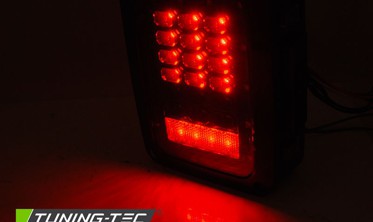 Світлодіодні задні стопи JEEP WRANGLER JK тоновані фото
