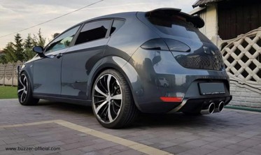Насадка глушителя Buzzer ZZ115X круглая 115 мм со скосом фото