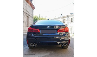 Насадка на глушитель двойная Buzzer ZZ2X99RS (матовая) фото