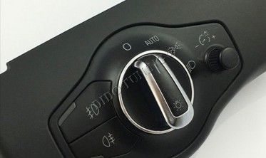 Декоративне кільце на перемикач світла Audi A4 B8 / Audi Q5 / A5 фото