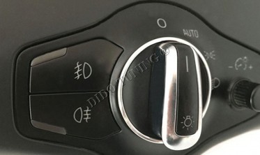 Декоративне кільце на перемикач світла Audi A4 B8 / Audi Q5 / A5 фото