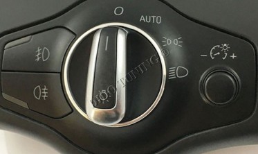 Декоративне кільце на перемикач світла Audi A4 B8 / Audi Q5 / A5 фото