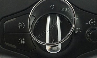 Декоративне кільце на перемикач світла Audi A4 B8 / Audi Q5 / A5 фото