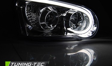 Диодные передние фары SUBARU IMPREZA II GD 2003-2005 фото
