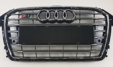 Тюнінгова решітка радіатора Audi A1 2014-2018 у стилі S-line фото