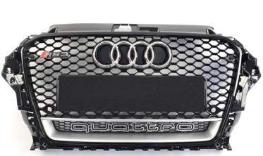 решітка радіатора AUDI A3 8V 2013-2016 QUATTRO стиль RS3 фото