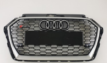 решітка радіатора AUDI A3 8V рестайл в стилі RS фото
