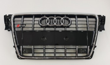 тюнинговая решетка радиатора AUDI A4 B8 дорестайл стиль S-line фото